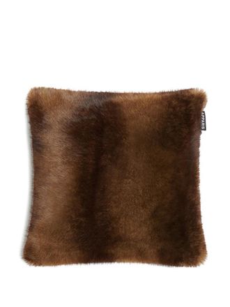 Apparis Brenn mink pillow - unisex - Recycled Polyester - One Size - Brown