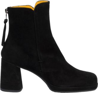Mara Bini Heeled Boots - Dames - Laarzen met Hak - Zwart - 40 EU - Schoenen