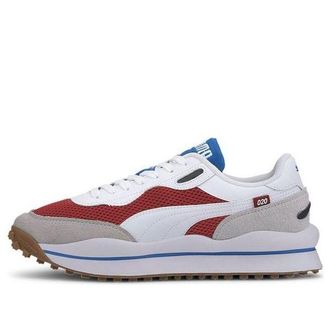 Puma Style Rider Warm Texture White Red Dahlia 373382-02