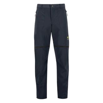 Karpos Straight Trousers, male, Black, Size: 4XL Convertible Outdoor Pants Vulcan Style