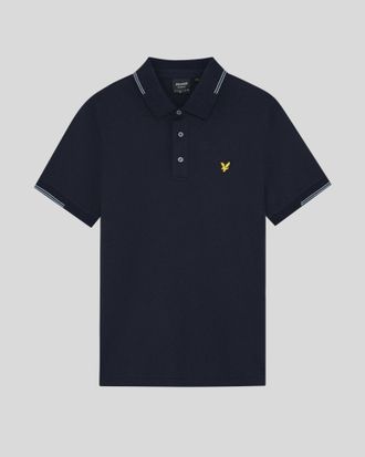 Lyle & Scott Fijn Katoenen Poloshirt met Puntige Mouwen