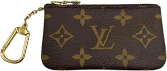 Louis Vuitton Pre-owned Wallets, female, Brown, Size: ONE SIZE Pre-owned Canvas Wallet