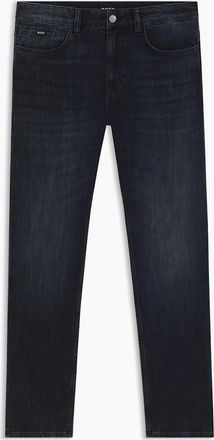 HUGO BOSS Mens Delaware Slim Fit Five Pocket Jeans - Navy - Size: 36/30