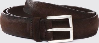 Orciani Cintura in pelle di vitello scamosciata Orciani