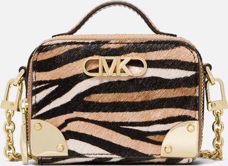 Michael Kors Accessories Michael Kors Estelle Micro Trunk Crossbody Bag in Camel