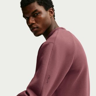 Nike Mens 24.7 ImpossiblySoft Dri-FIT Crew in Brown | HQ6964-255