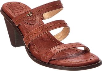 Frye Estelle Strappy Slide Leather Sandal