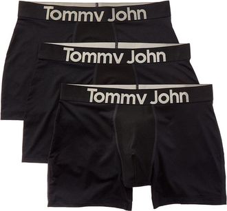 Tommy John Set Of 3 360 Sport Micro 4In Boxer Brief