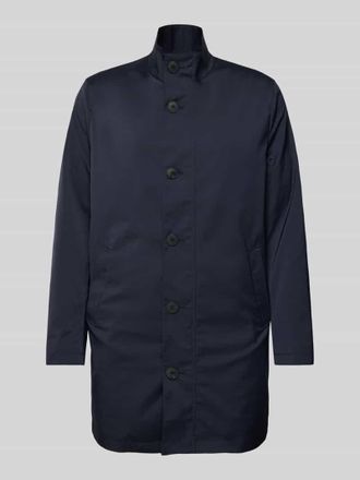 Roy Robson Mantel mit Stehkragen in Marine, Gr&ouml;&szlig;e 48