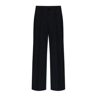 A.P.C. Wide Trousers, female, Blue, Size: 2XS Straight-leg Trousers with a Permanent Crease