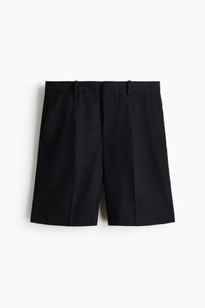 H&M Loose Fit Bermuda Shorts in Black at Nordstrom, Size 28