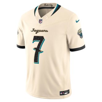 Nike Brian Thomas Jr. Jacksonville Jaguars Rivalries Collection Nike Mens Dri-FIT NFL Limited Jersey in Brown | 37NM0JFM9NF-0UD
