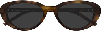 Saint Laurent Sunglasses Sl M154 003 Brown/Grey Women