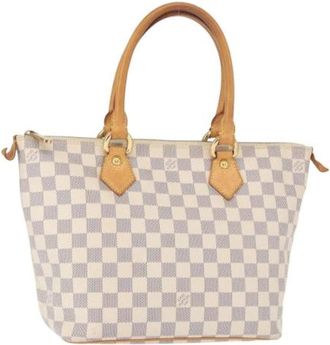 Louis Vuitton Pre-owned Vintage Handtas - Dames - Vintage Handtas - Wit - ONE Size - Vintage