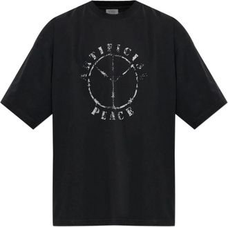 VETEMENTS Mh 27Tr 189B T-shirt - Heren - T-shirts - Zwart - XS - Katoen - Tops