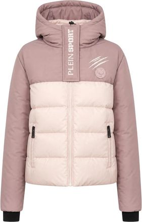 Plein Sport Scratch Jacket - Dames - Ski Jassen - Roze - S - Nylon - Fitness