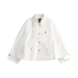 Polo Ralph Lauren Light Jackets, female, White, Size: 2XS Light Jacket