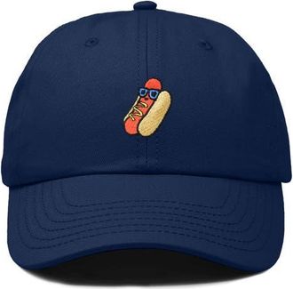 Dalix Dog Days Embroidered Casual Cap in Navy Blue at Nordstrom