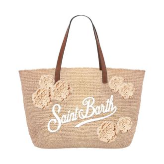 MC2 Saint Barth Dames, Tassen, Beige, Maat: ONE Size