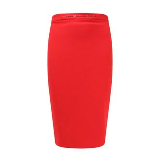 Elisabetta Franchi Dames, Rokken, Rood, Maat: M