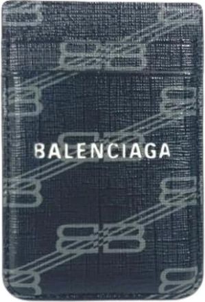 Balenciaga Vintage, unisex, Zwart, ONE Size, Leer, Pre-owned Card Case