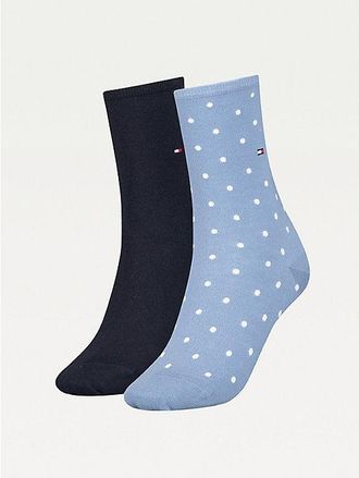 Tommy Hilfiger 2-Pack Classic Flag Embroidery Socks