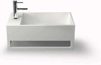 Ambra Ambra - Mona G - Lavabo De Mano Suspendido Rectangular - Lavabos