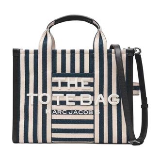 Marc Jacobs The Stripe Canvas Medium Tote Bag - female - Marc Jacobs - Shopping Bags - Multicolor - ONE SIZE - Bags