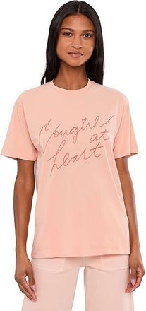 Ariat Cowgirl At Heart T-shirt Womens Clothing Tropical Peach : 2XL, Cotton