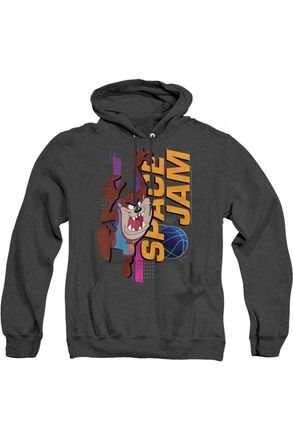 Gildan Space Jam 2 Taz Standing Adult Heather Hoodie / Hooded Sweatshirt