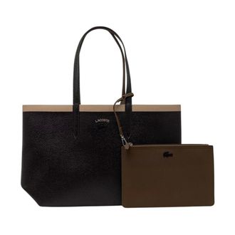 Lacoste Bolso Tote Anna - Bags - Mujer - Marr&oacute;n - ONE SIZE