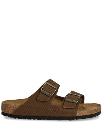 Birkenstock Arizona sandals - women - Suede - 38 Regular - Brown