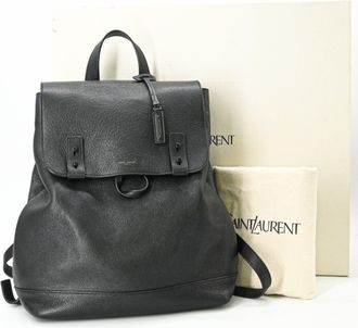 Saint Laurent Black Backpack (Pre-Owned)