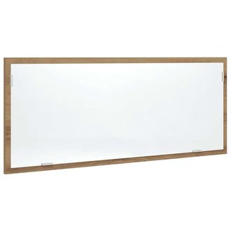 vidaXL Vidaxl - Espejo De Ba&ntilde;o Led Madera Ingenier&iacute;a Roble Artisan 100x8,5x37cm