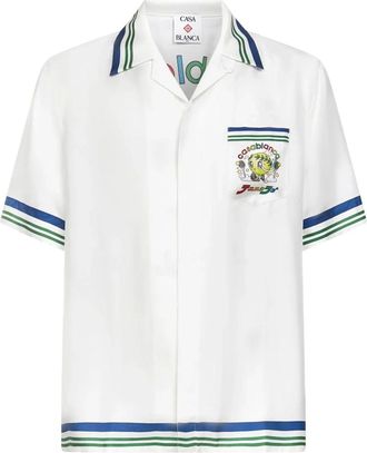 Casablanca Hombre, Camisas, Blanco, Talla: M