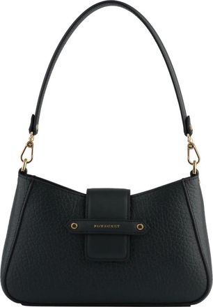 Pourchet Tassen, Dames, Blauw, ONE Size, Leer, Fleuves Schoudertas