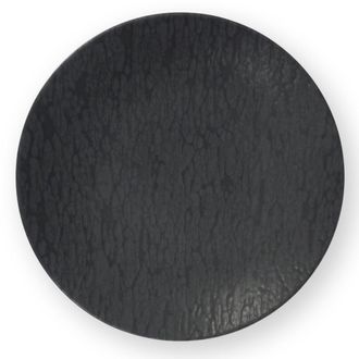 Medard De Noblat Plato llano (x6) Gres Gris Oscuro