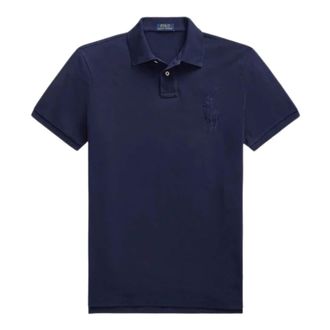 Ralph Lauren Hombre, Camisetas, Azul, Talla: XL