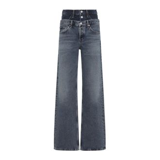 A Gold E Jeans, Dames, Blauw, W24, Katoen, Elson Jean