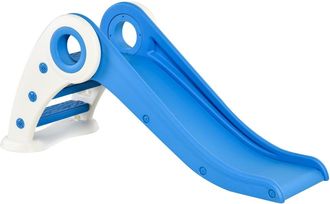 HOMCOM Tobog&aacute;n plegable infantil 120 x 50 x 56 cm azul