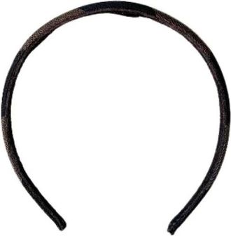 Fendi Pre-owned Accessories, female, Black, Size: ONE SIZE Pre-owned Headband