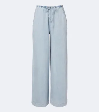 Frame Denim The Offshore cotton-blend wide-leg pants