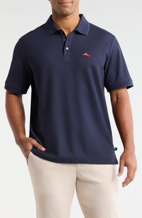Tommy Bahama Emfielder Icon Solid IslandZone Polo in Blue Note at Nordstrom, Size Xxx-Large