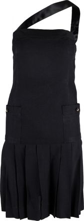 Chanel Chanel Pliss&eacute;jurk met Band - 80s
