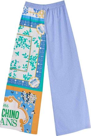 Moschino Foulard printing trousers