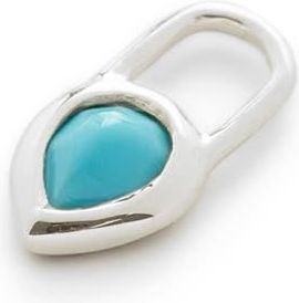 Monica Vinader Teardrop Turquoise Earrings Charm in Ss at Nordstrom Rack