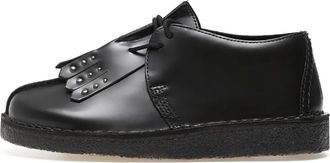 Clarks Stringate Desert Trek con borchie - Nero