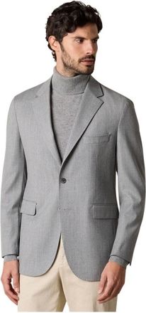 Brooks Brothers Hombre, Chaquetas, Gris, Talla: L