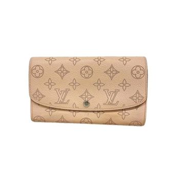 Louis Vuitton Pre-owned lange portemonnee (bi-fold) - Dames - Pre-owned - Beige - Maat: ONE Size