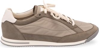 Brunello Cucinelli Nylon And Nubuck Sneakers